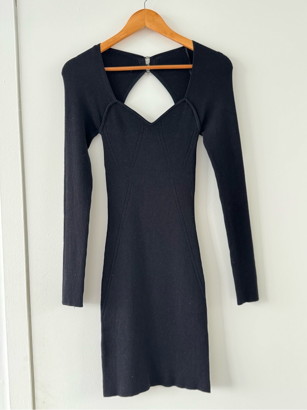 NWT & Other Stories Sweetheart Neckline Ribbed Knit Dress